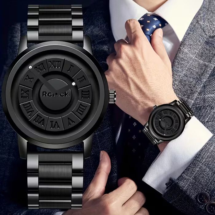 Комплект за подарък на Мъж, часовник и три накита