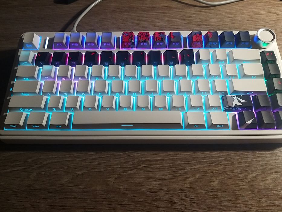 AULA F75 blue switchs