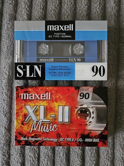 Lot 2 Casete Audio Maxell