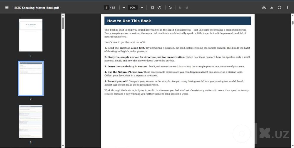 IELTS Speaking Master Book | Band 7–8