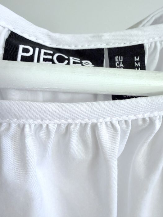 Pieces риза с панделка отзад