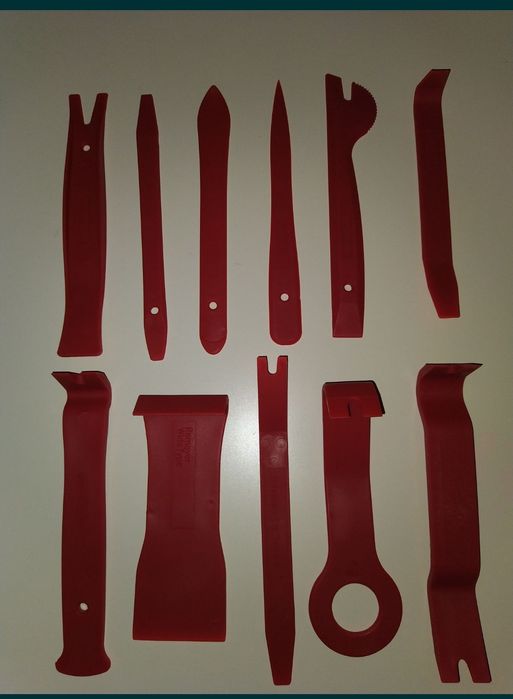 Set 11 leviere plastic extractoare demontare ornamente cleme auto