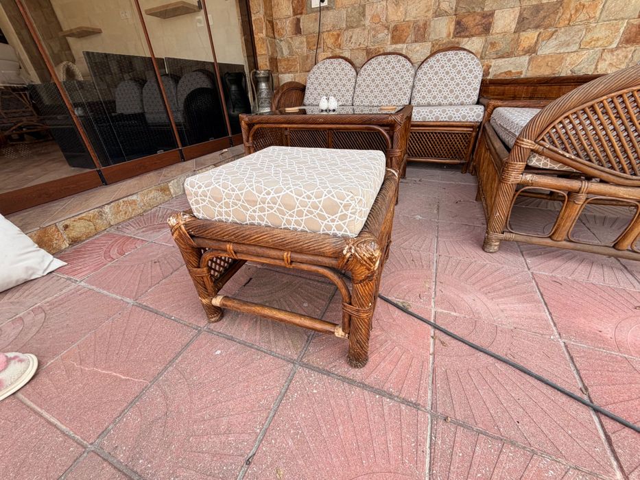 Естествен ратанов комплект