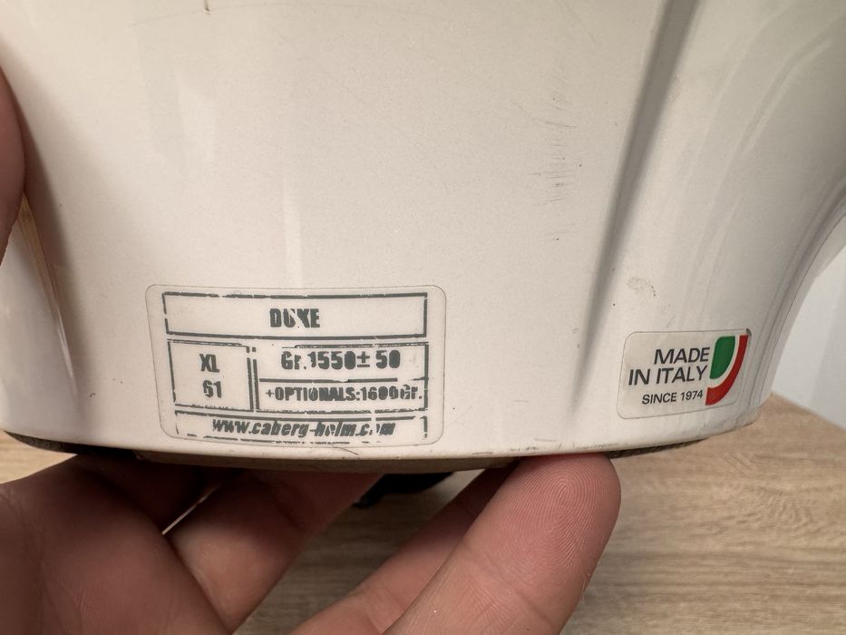 Casca moto flip up Caberg Duke marime XL 61