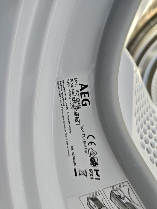 Сушилня с термопомпа AEG 8000 Series