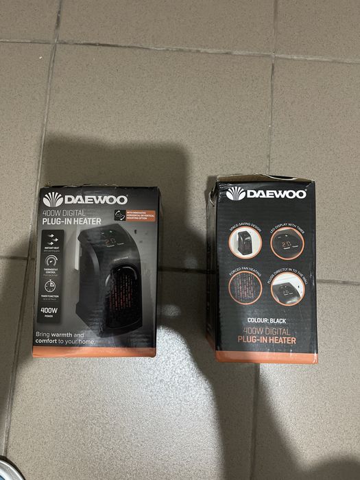 Daewoo 400W plug-in heather