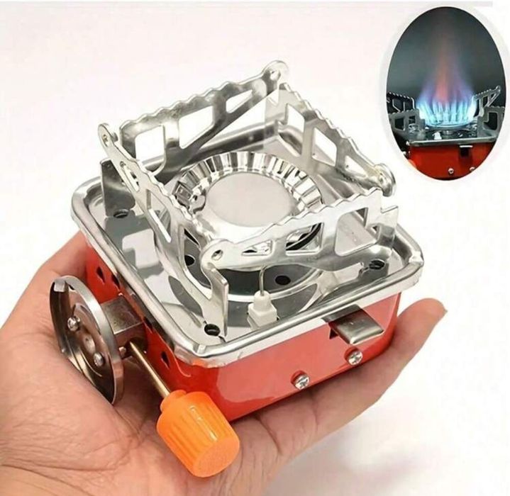 Mini Aragaz Camping, Cu mini butelie de gaz inclusa ceai cafea supa