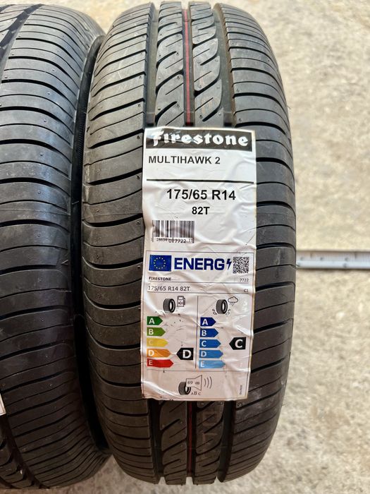 4 броя Нови Летни Гуми 175/65/14 FIRESTONE