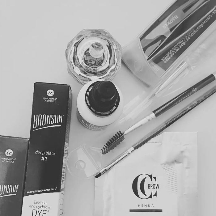 Оформление бровей и покраска!