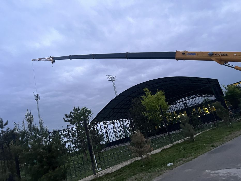 Avtokran xizmati xcmg 75 tonn stela 48 m gusak bn 65 m
