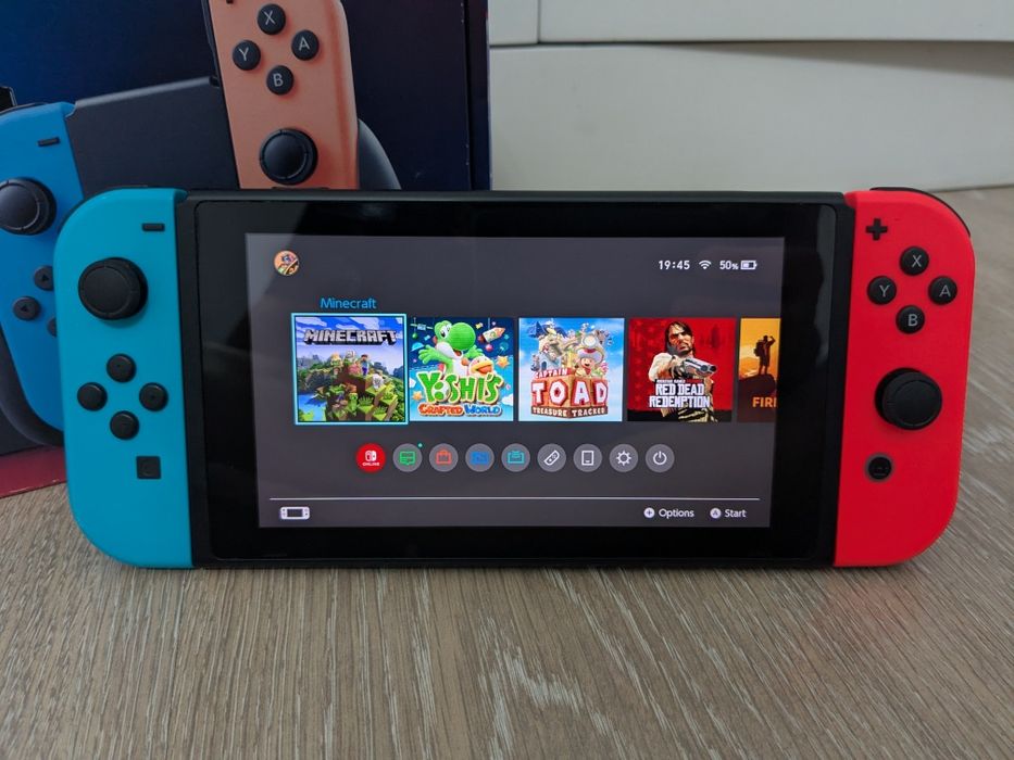 Прошитый Nintendo Switch rev2