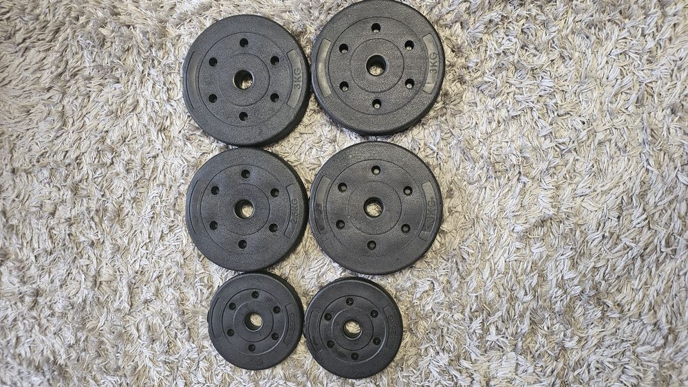 Комплект дъмбели