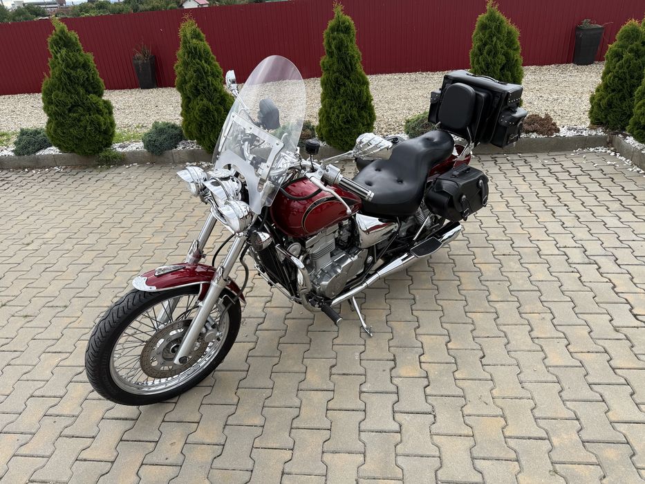 KAWASAKI EN500 PERMIS A2 MODEL UNICAT+EXTRA CROM+SIDE CASE+TOP CASE 46 cai navigatie impecabil pt pretentiosi recent adus din Germania km reali+carte