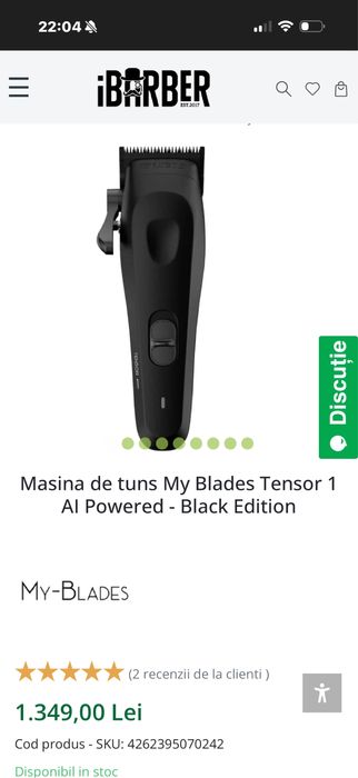De vanzare My-blades Tensor AI-powered