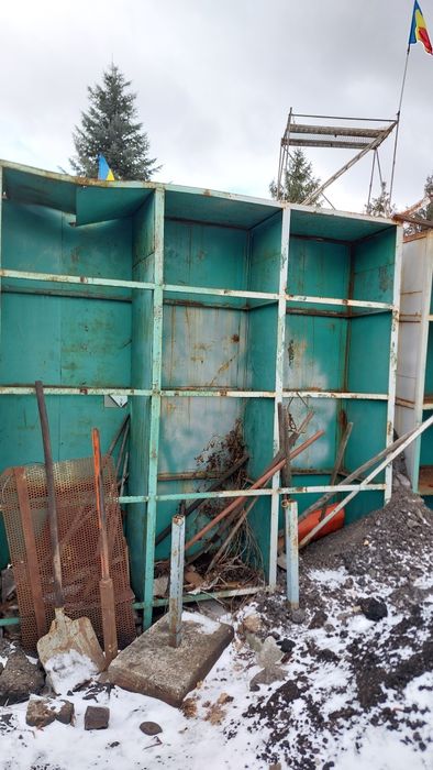 Raft metalic 2500x2500x62 mm sarcini grele