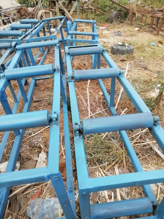 Banda transportoare masa cu role pentru ferestrau profile panauri