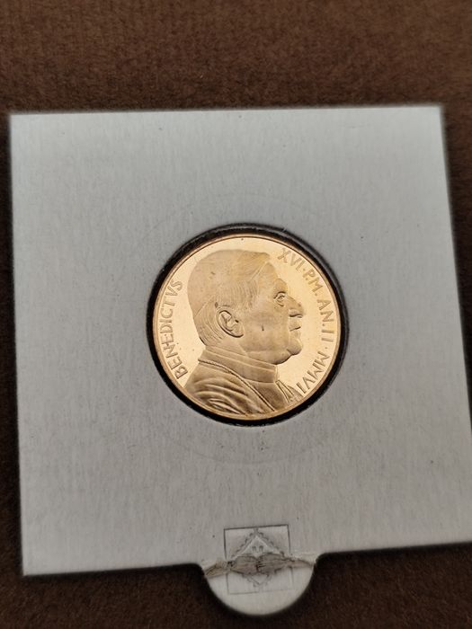 20 евро Ватикана папа Бенедикт XVI