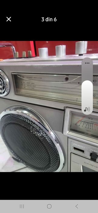 Radiocasetofon Crown