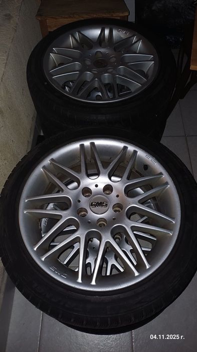 Джанти 17 и гуми 225/45 R17. За Мерцедес