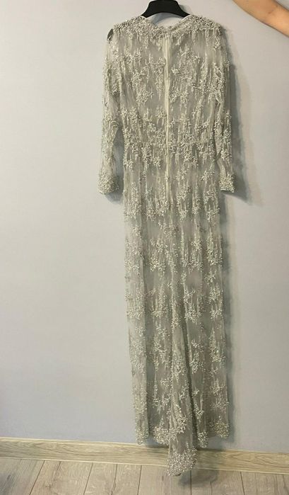Rochie eleganta din dantela cu perle