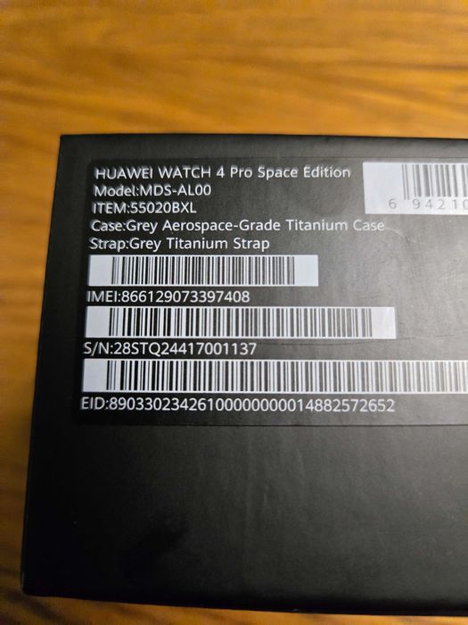 Huawei Watch 4 Pro Space Edition Чисто нов.