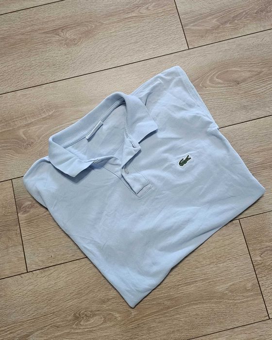 Tricou polo Lacoste, bleu, barbati , mărimea XL