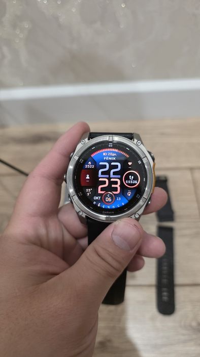 Garmin fenix 8 Amoled edition 51mm sapphire титановые