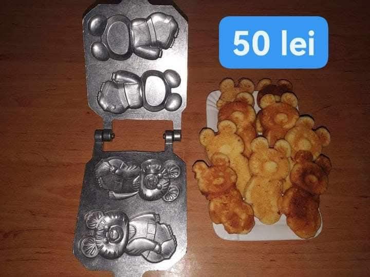 Presa prăjituri coșulețe sau ursuleti