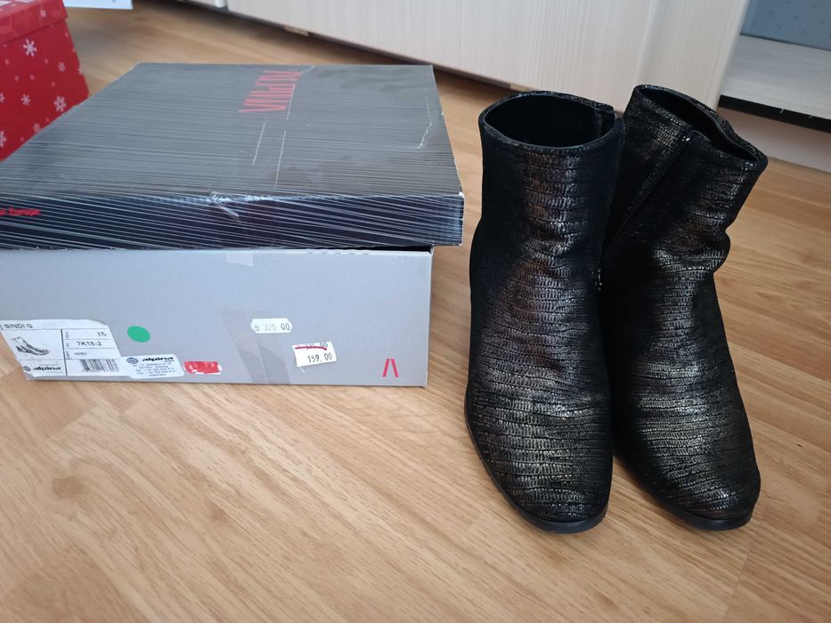Cizme piele scurte Alpina