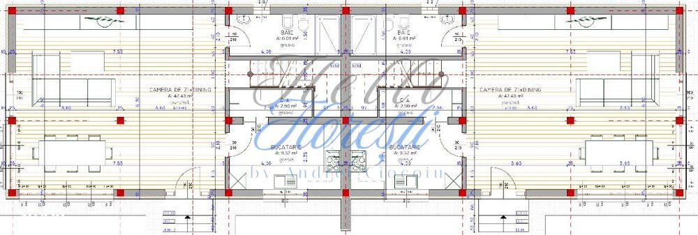 Duplex cu 4 camere in Chinteni zona centrala