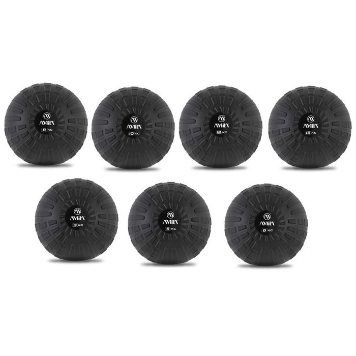 Мека Топка Slam Ball 3 кг - 15 кг, Фитнес Топки за Удари в Земята