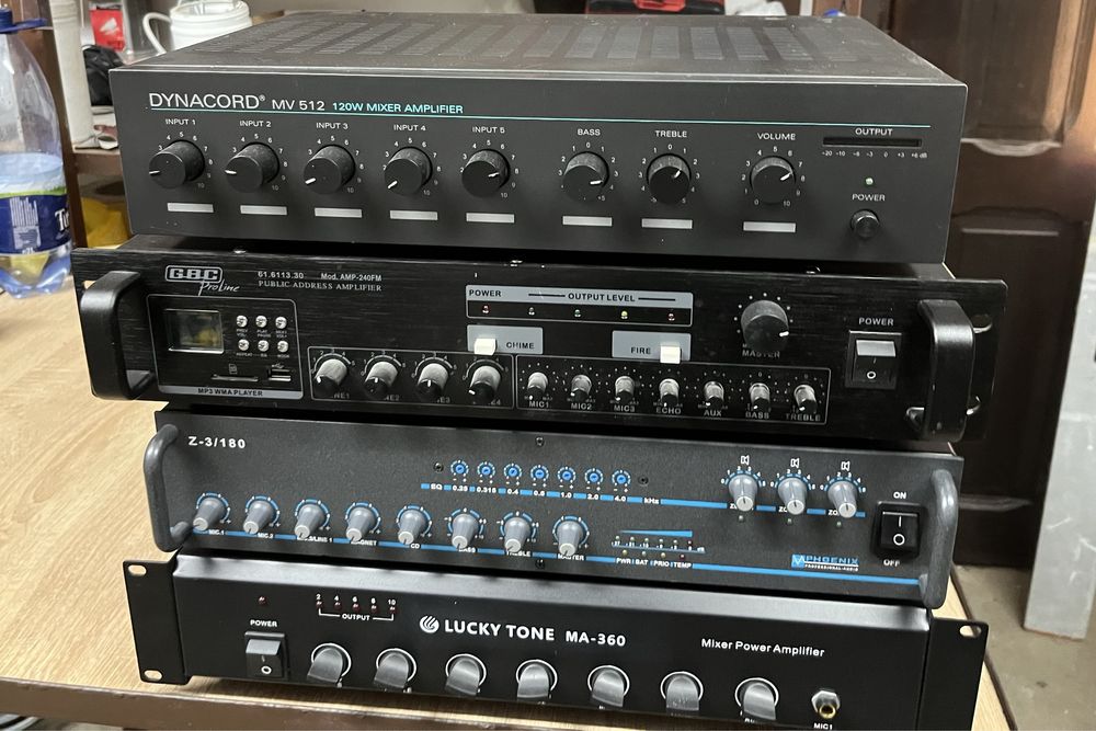 Boxe audio ,Subwufere Amplificator Bosch Monacor Bose 100v,public