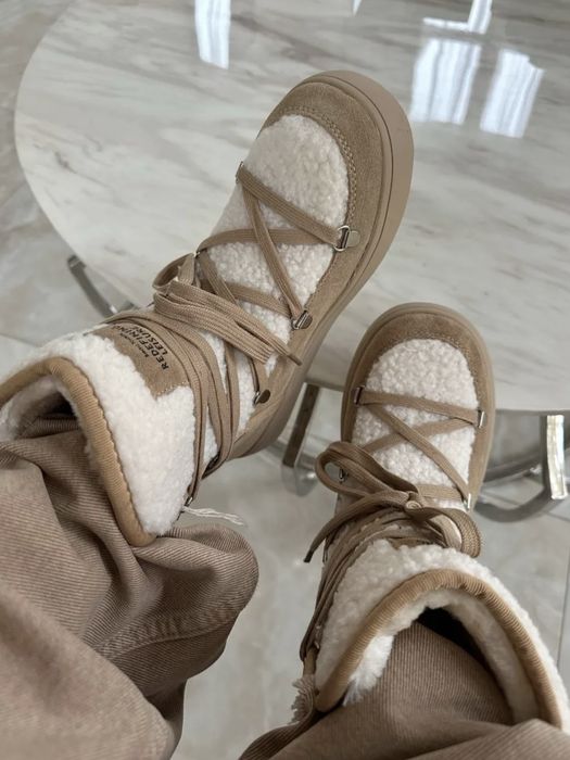 Зимние ботинки натуральная замша