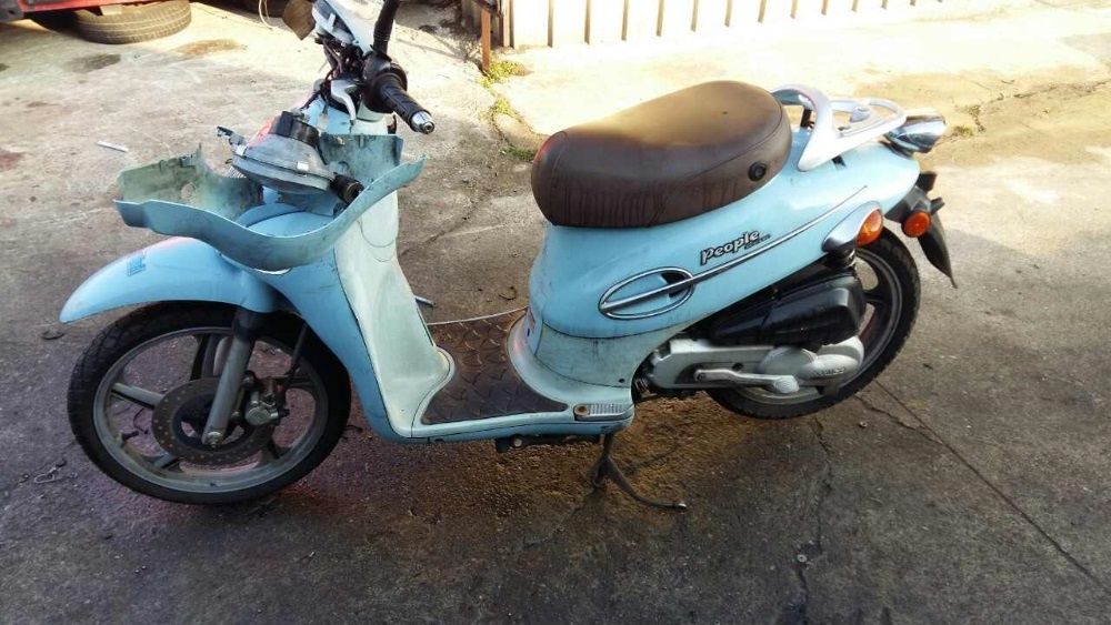 Kymco People S 50-На части