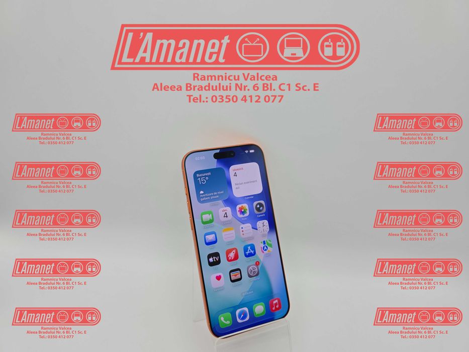 iPhone 17 Pro Max Orange 256GB Neverlocked FullBox Garantie Bat 100%