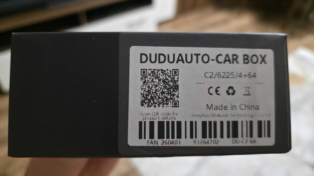 CarPlay Android AI Box - DUDU OS C2 (4GB+64GB)