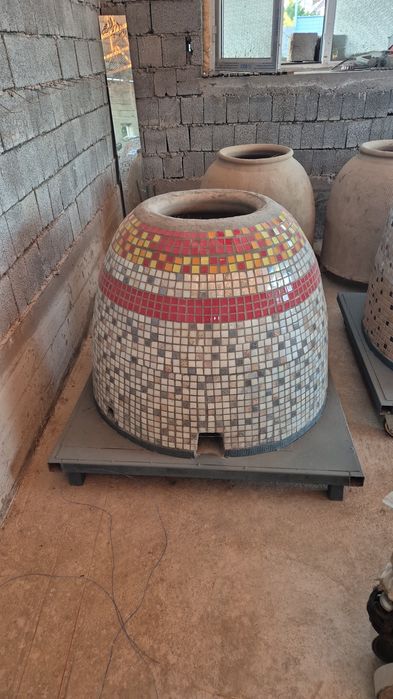 Дайын Тандыр, арба устинде