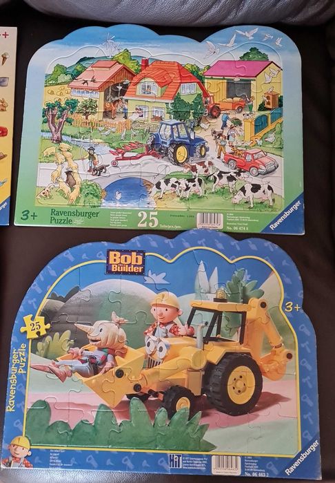 Lot puzzle copii mici Ravensburger didacta 25 buc
