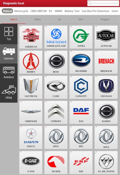 Tester/Diagnoza Camioane/Autocare Launch x431-Smartlink C2.0+Tableta