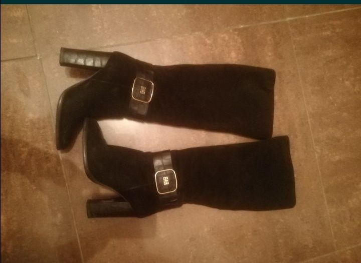 Сапоги зимние, полностью натуральные