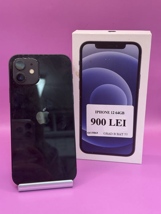 Iphone 12 64gb•amanet matei crangasi•6415