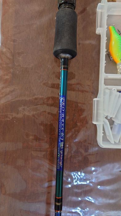 Рыболовный комплект — Спиннинг Pro Bass, катушка Shimano