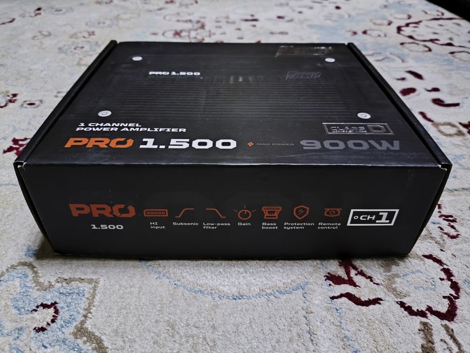 Усилитель для сабвуфера AMP (Моноблок). Новый.