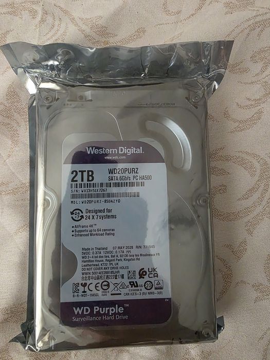 Продам жёсткий диск на 2тб