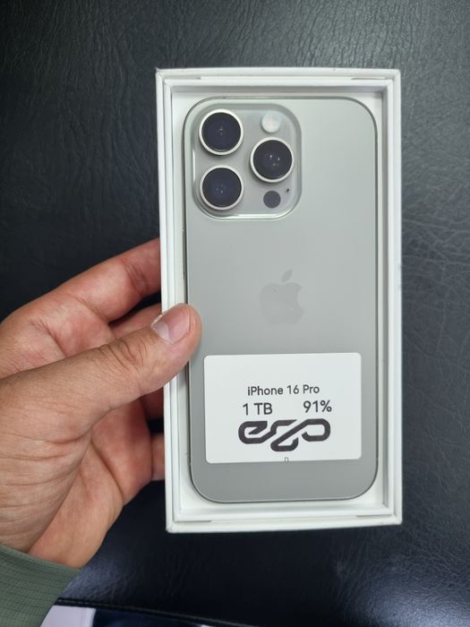 Айфон 16 про 1 ТБ 91%