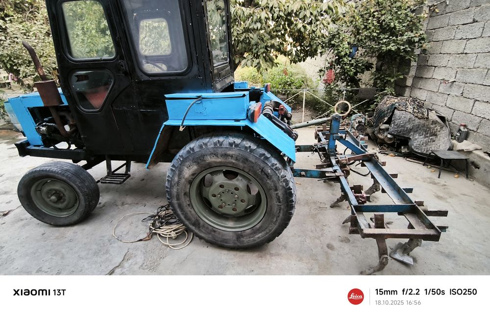 Mini traktor yasalgan