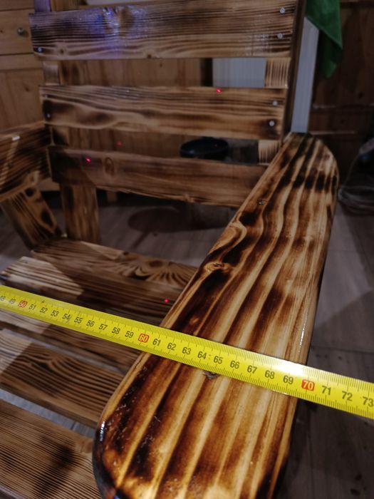 Scaun de gradina lemn masiv