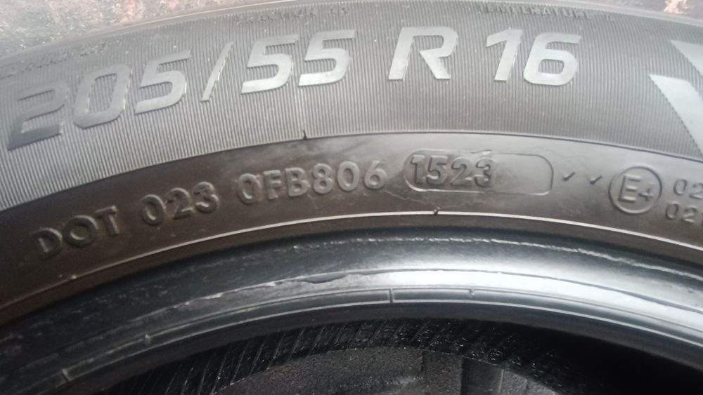 205/55/16 Vredestein Дот 1523