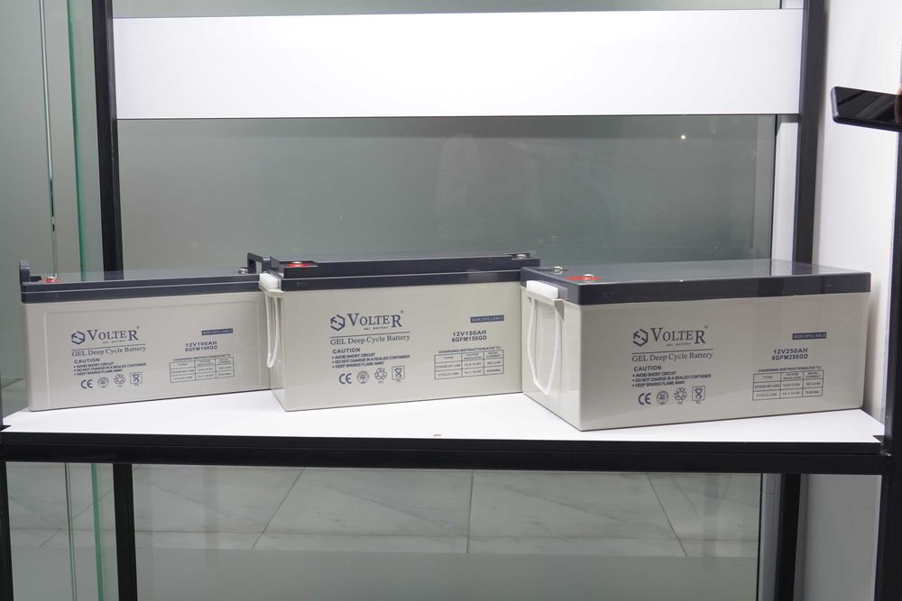 AGM гелевый аккумулятор VOLTER 12v 100ач