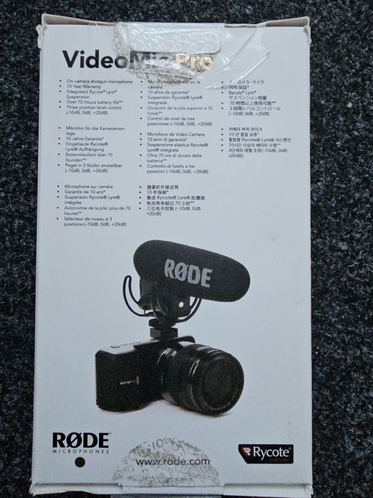 Microfon profesional Rode pro